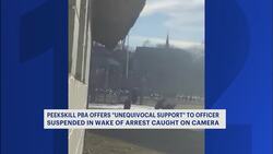 Peekskill police officers union defends officer who was recorded making violent arrest News Clip
