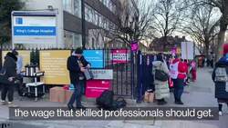 Here's Why Nurses in the UK are Going on Strike News Clip
