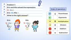 Understanding the Order of Operations Instructional Video