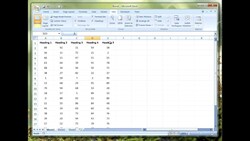 Excel: How to Freeze Headings and Navigate Data Efficiently Instructional Video