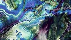 Moving random psychedelic wavy texture. Stock Footage