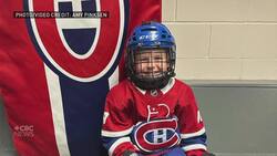 Young Wabush Habs fan takes centre ice at the Bell Centre News Clip