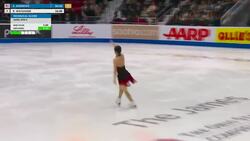 Japan's Rinka Watanabe leads after short program at Skate America News Clip