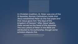 Britannica Q&A: Saint Peter the Apostle Instructional Video