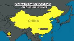 China demolishes 300 dams on Chishui He to protect Yangtze River habitat News Clip
