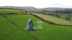 Artist creates giant painting to mark Earth Day 2024 News Clip