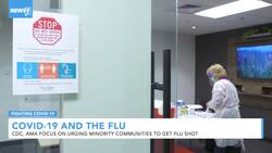 CDC, AMA Focus On Urging Minority Communities To Get Flu Shot News Clip