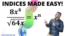 Revise your Indices concepts with this question! Instructional Video