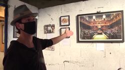 CLEAN : Banksy exhibits in Grigny, in the working-class district of Grande Borne News Clip