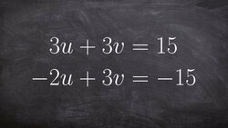 Learn How to Solve a System Using Elimination by Adding Instructional Video