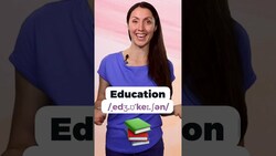 How to pronounce the word 'Education' #shorts Instructional Video