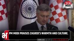'Felt At Home': PM Modi Makes Historic Visit To Croatia, Signs Key Deals With Croatian PM Plenkovic News Clip
