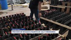Nyack's Fourth of July fireworks set to take flight tonight above Hudson River News Clip
