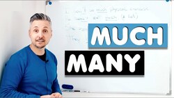 Lesson on the difference between MUCH & MANY ? - FIND OUT HERE! Instructional Video