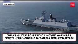 China-Taiwan War To Begin? Xi Jinping Sends Warships, Fighter Jets Around Island | Aggression On Cam News Clip