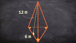 Learn how to determine the surface area of a triangular pyramid Instructional Video