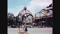 Berlin in colour, clip 3 of 3. 1945 Stock Footage