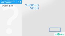 Subtracting Large Numbers Instructional Video