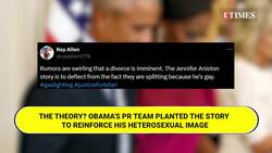 Jennifer Aniston and Barack Obama Affair Rumours: PR Stunt To Quash Gay Rumours? | WATCH News Clip