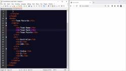 HTML Tutorial for Beginners(2022) - Merge Table Cells in HTML Instructional Video