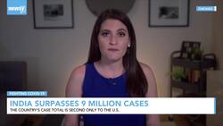 India Surpasses 9 Million Confirmed Coronavirus Cases News Clip