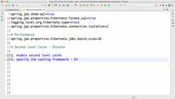 Master Hibernate and JPA with Spring Boot in 100 Steps - Step 73 - Hibernate and JPA Caching - Basics of Second-Level Cache with EhCache Instructional Video