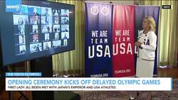 Opening Ceremony Kicks Off Delayed Olympic Games News Clip