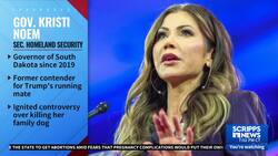 Trump nominates South Dakota Gov. Kristi Noem to lead Homeland Security News Clip