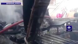 Four killed after Iranian military helicopter crashes into fruit market Instructional Video