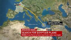 EgyptAir Flight MS804 from Paris to Cairo crashes News Clip
