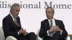 Jordan Peterson interviews Nigel Farage at ARC conference - full version News Clip
