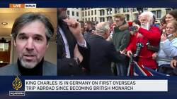 King Charles visits Germany on his first trip abroad as monarch News Clip