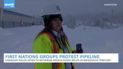 Canadian Police May Leave First Nations Lands After Weeks Of Protests News Clip