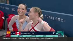 Canadian gymnast Ellie Black wins Olympic sportsmanship award Instructional Video