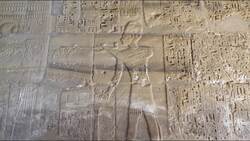 Egypt, Luxor - Karnak Temple - Rameses II Temple Stock Footage