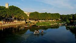 Sommieres, Gard, Occitanie, France Stock Footage