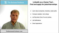 Using LinkedIn to Find and Apply for Jobs Instructional Video