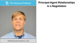 Principal Agent Relationships in a Negotiation Instructional Video