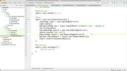 Selenium WebDriver Advanced - Industry Standard Framework - Exercise - Returning Page Objects Instructional Video