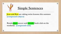Simple Sentences Instructional Video
