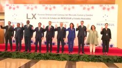 CLEAN : Mercosur trade bloc presidential summit comes to an end News Clip