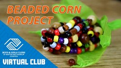 DIY Thanksgiving Craft Project: How To Make Beaded Corn Instructional Video