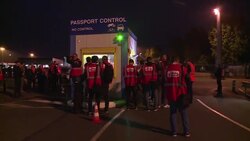 CLEAN : French Minister overseas Brexit rehearsal at French port News Clip