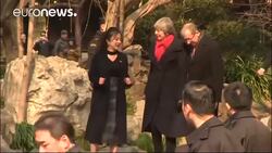 British Prime Minister Theresa May leaves China with over 7 billion euros of trade deals News Clip