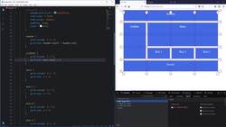 Frontend Web Development Bootcamp - Build a Twitter Clone - Naming Grid Items - Part 2 Instructional Video
