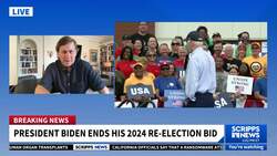 President Joe Biden ends bid for reelection News Clip