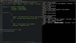 Python 3: Project-based Python, Algorithms, Data Structures - String methods, functions and import statements Instructional Video
