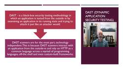 Fundamentals of Secure Software - DAST (Dynamic Application Security Testing) Instructional Video