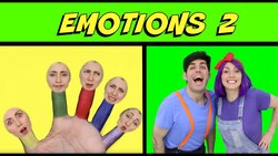 Emotions Finger Family #2 - Learn Emotions For Kids - Bella And Beans TV Instructional Video
