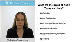 Auditing - What is the Role of Audit Team Members Instructional Video